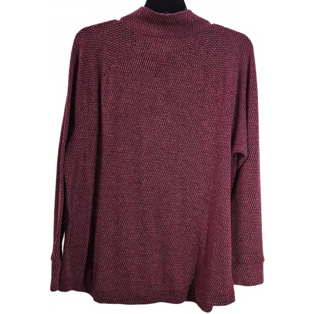French Laundry Women's Long Sleeve Textured Button Accent Sweater Plus Size 2X - Picture 2 of 5